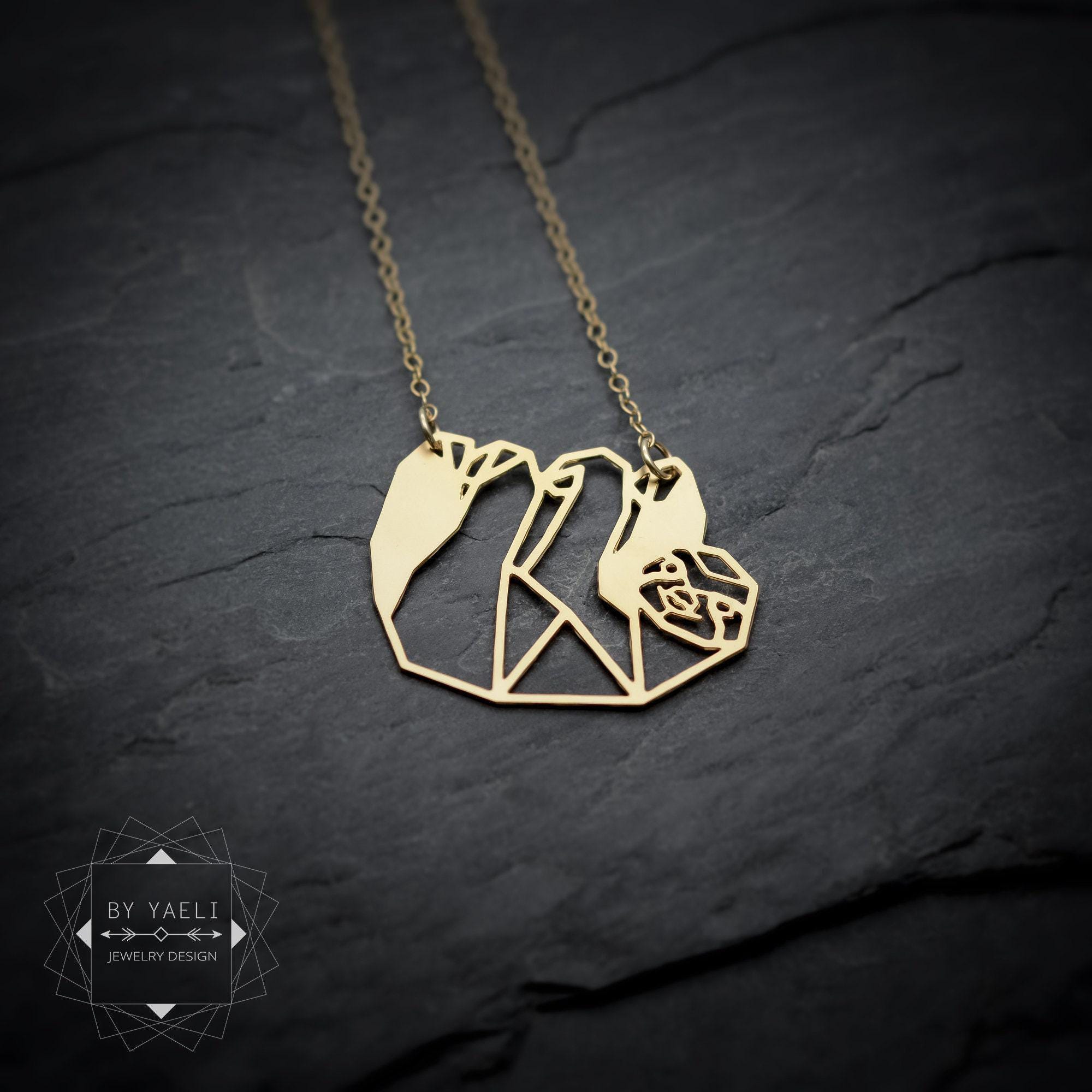 Collana Bradipo Origami: Regalo Animale Calmo E Accogliente - Italia - Foto 7