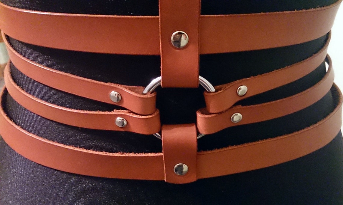 Harness sunrise of Natural Leather and - Etsy