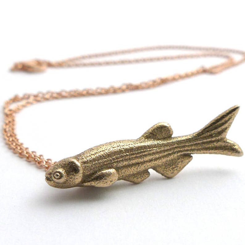 Zebrafish Pendant Science Jewelry image 6