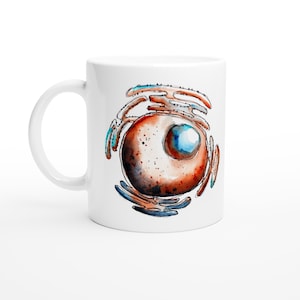 Cell Nucleus Mug - Science Gift, Cell Biology Coffee Cup, Gift for Scientist
