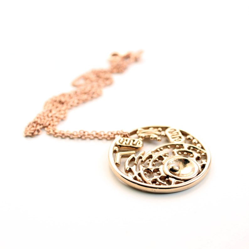 Animal Cell Necklace Science Jewelry image 8