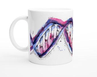 Purple DNA Mug
