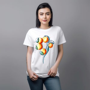 Zebrafish Development T-Shirt - Gift for Scientist, Biology Shirt