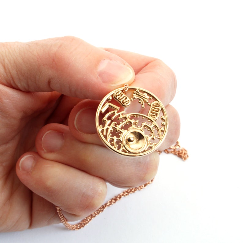 Animal Cell Necklace Science Jewelry image 7