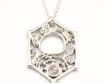 Plant Cell Pendant - Science Jewelry