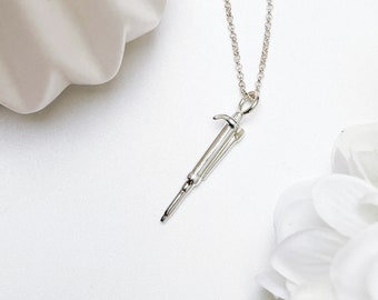 Pipette Pendant - Biology Jewelry - Chemistry Jewelry