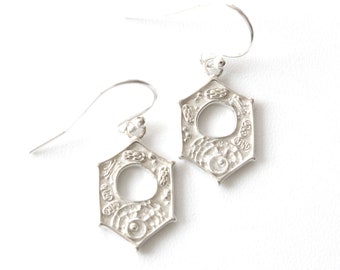 Plant Cell Earrings - Biology Jewelry