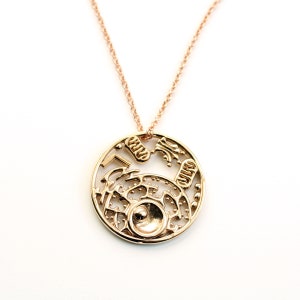 Animal Cell Necklace Science Jewelry image 3