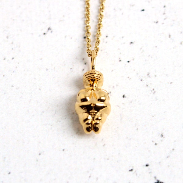 Venus of Willendorf Pendant - Archaeology Jewelry