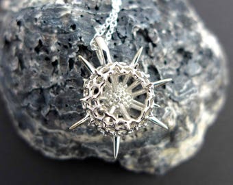 Spumellaria Plankton Small Pendant