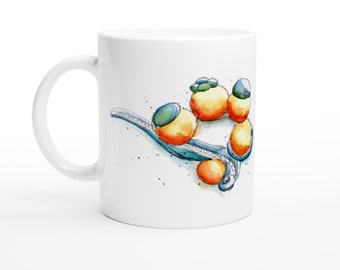 Zebrafish Development Mug  - Gift for Scientist, Developmental Biology, Fish Coffee Cup, Science Art