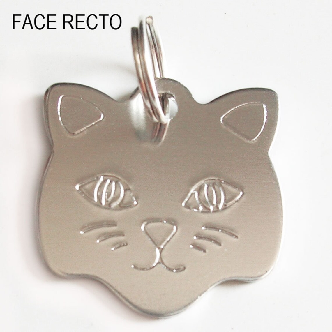 Personalized and Engraved Cat Medal Etsy UK