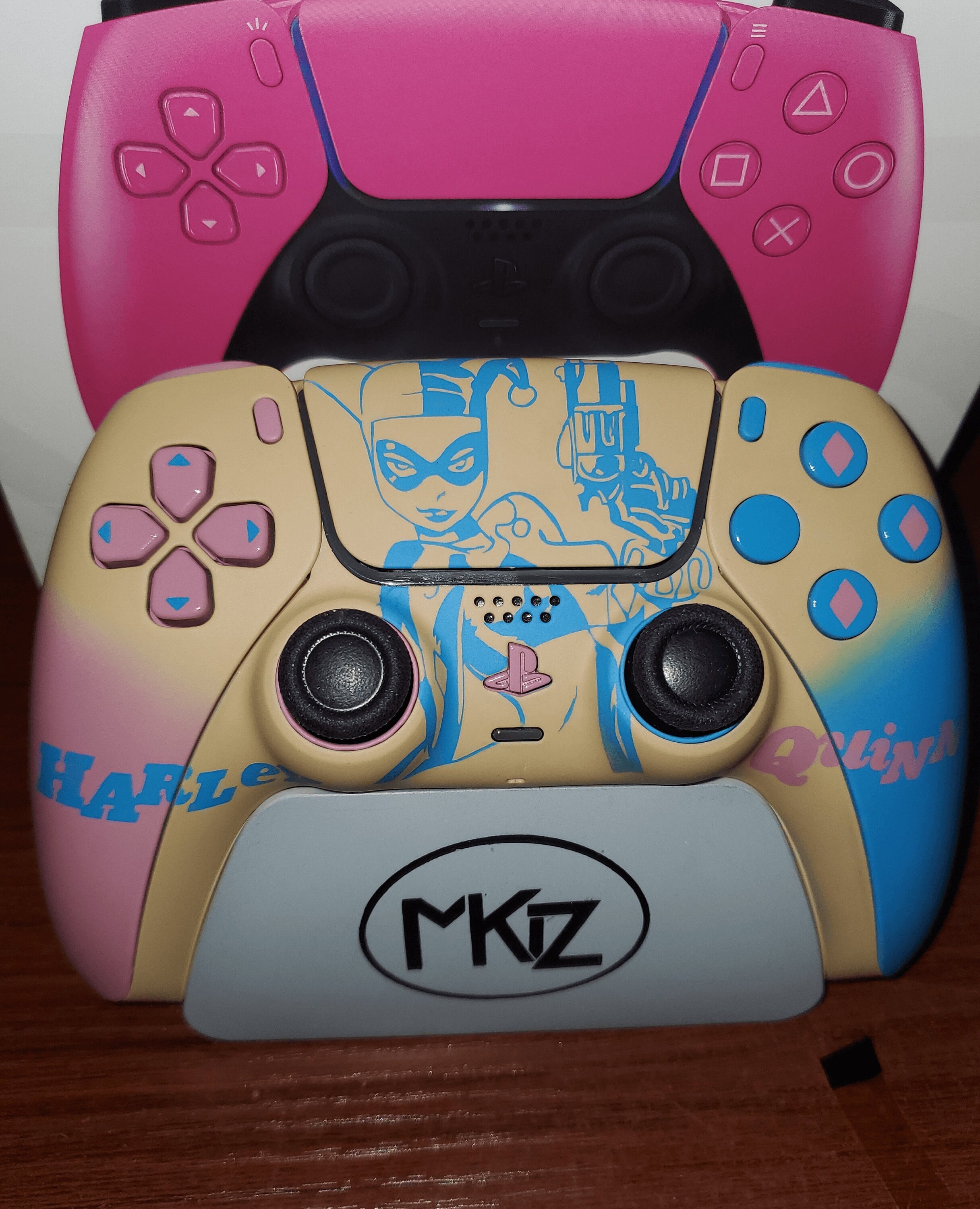 Harley Quinn Themed PS5 Modded Controllers: LED Mod Options - Etsy
