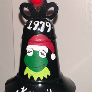 1979 KERMIT ORNAMENT Retro Bell