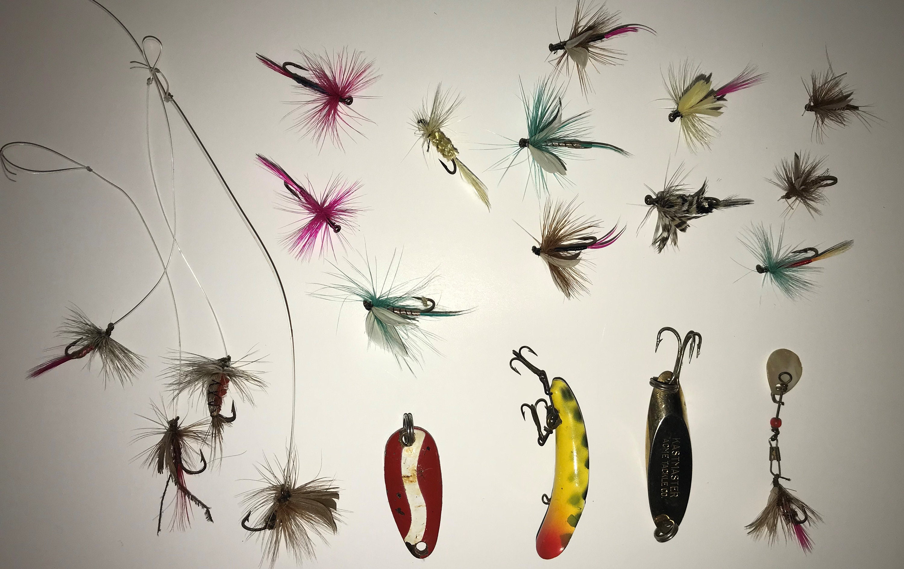 全国送料無料ギフト Company Bait Bend South ORENO FLIES Vintage With Reel 55 No. その他