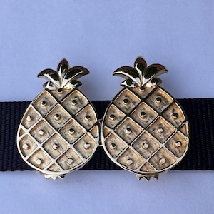 PINEAPPLES Belt Buckle Mimi Di N Vintage
