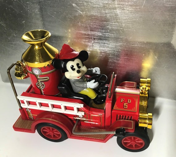 mickey mouse fire engine