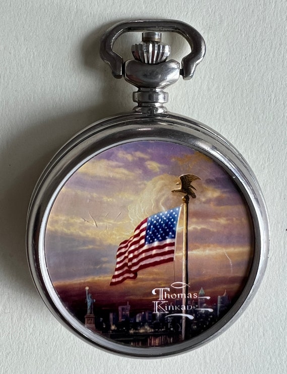 Light of Freedom POCKET WATCH Thomas Kincaid - image 2