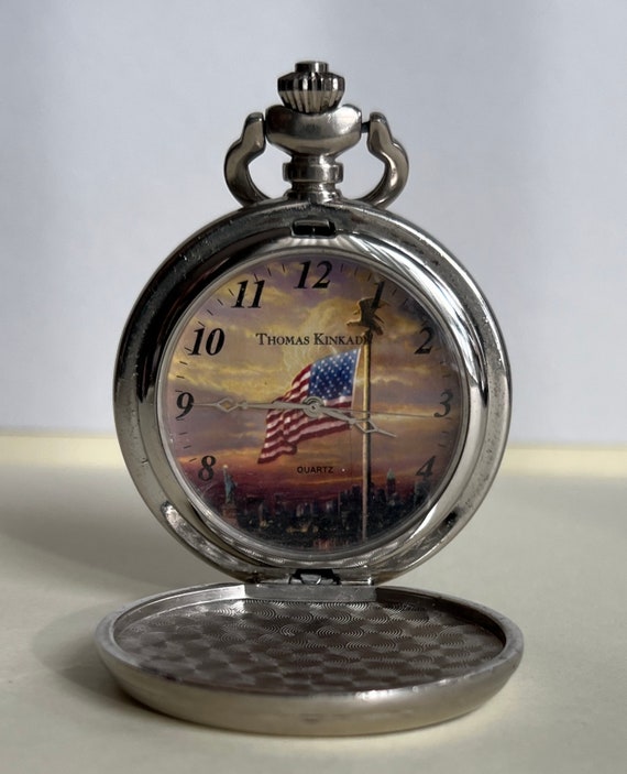 Light of Freedom POCKET WATCH Thomas Kincaid - image 1