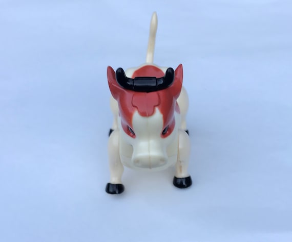 1981 PLAYSKOOL Lil Playmates FARM COW Adorable Guernsey Etsy