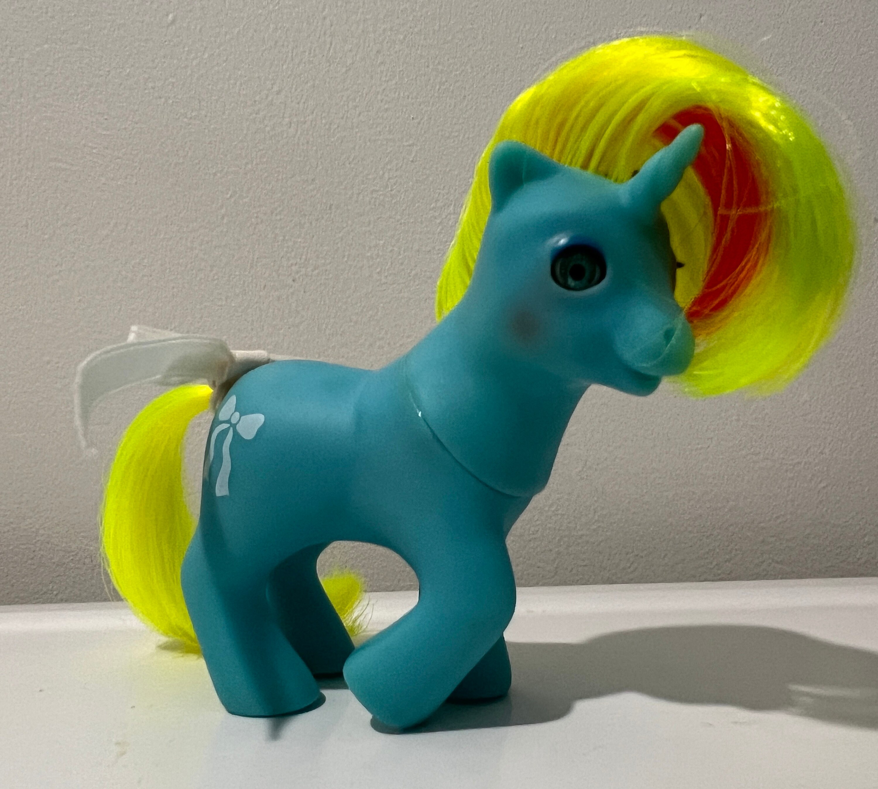 G1 Baby Ribbon My LITTLE PONY 1986 Chartreuse Trinidad Orange ...