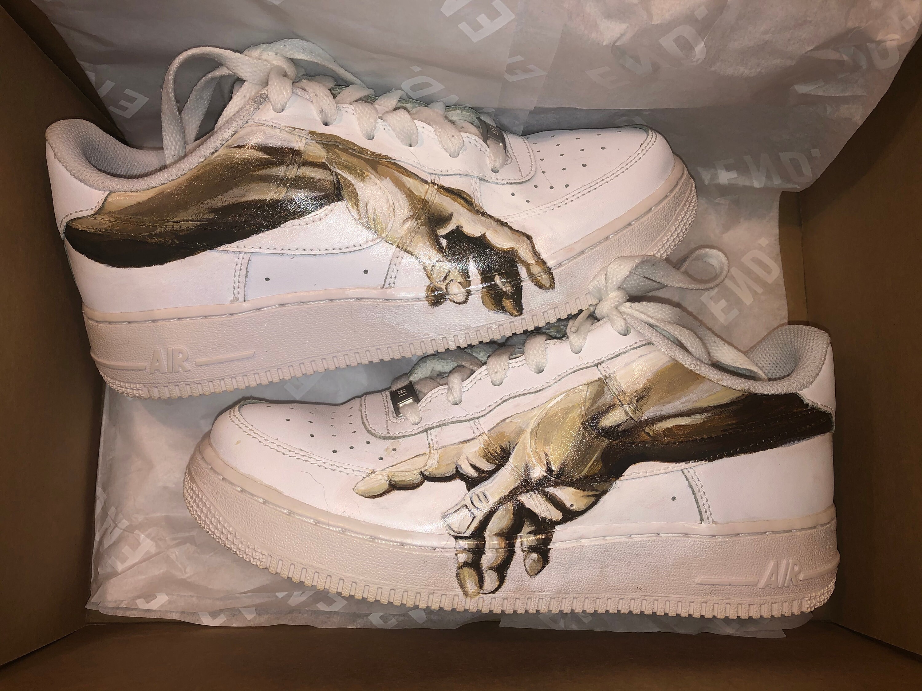 Louis Vuitton Opulent Stripes Nike Air Force 1 -  Worldwide  Shipping