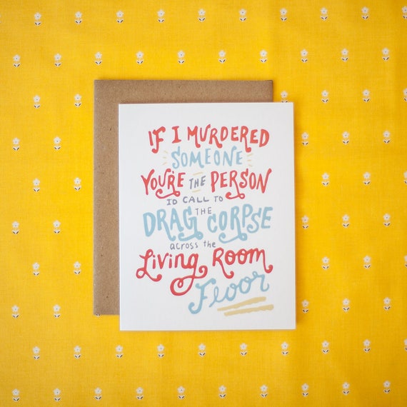 You Re My Person Best Friend Card Quote By Grey S Etsy You Re My Person Best Friend Card Quote By Grey S Etsy