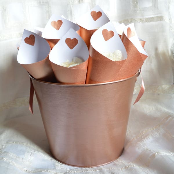 Wedding Confetti Basket Etsy UK