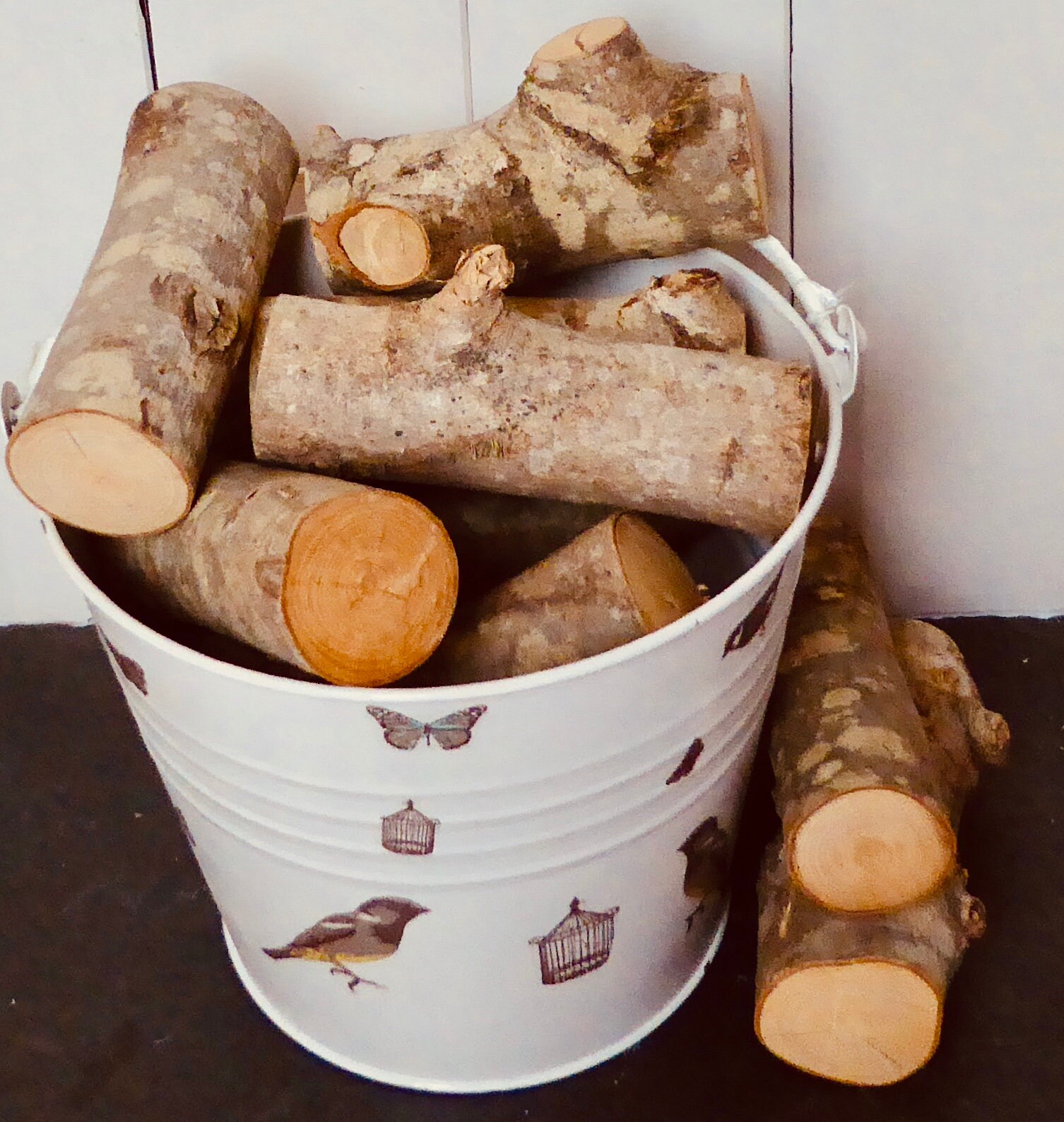 Woodburner Log Bucket Fireside Bucket for Logs or Coal Bin Etsy