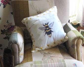 Bee Cushion Cover , Bee Lovers Gifts