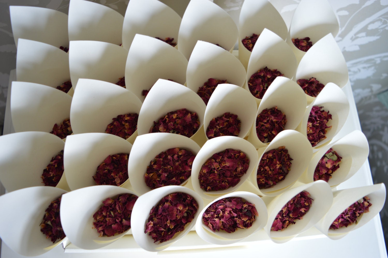 Dried Rose Petal Confetti Red Petals Biodegradable Petals Etsy UK