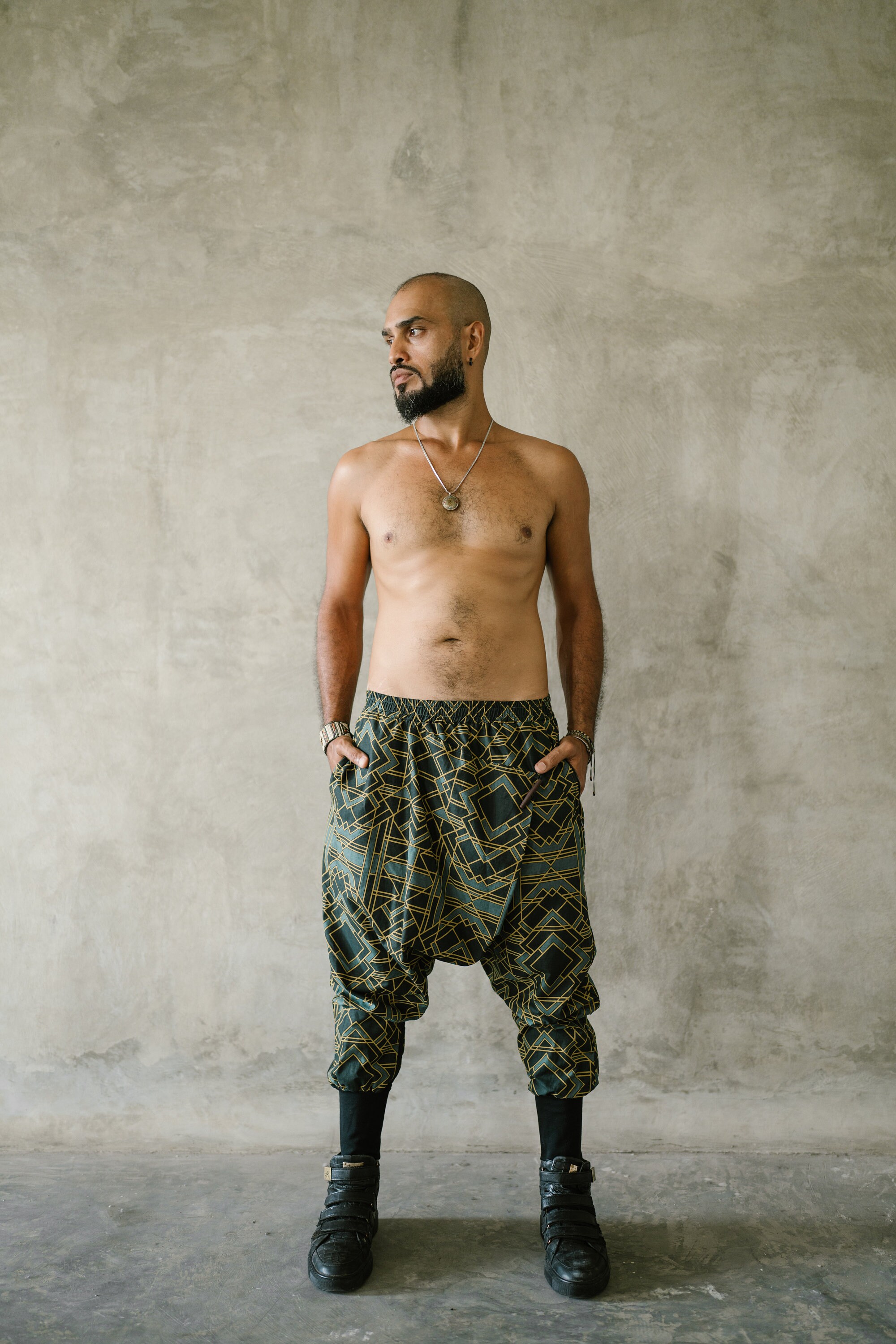 Tribal Clothing for Men - Harem Pants, Samurai Style, Sacred