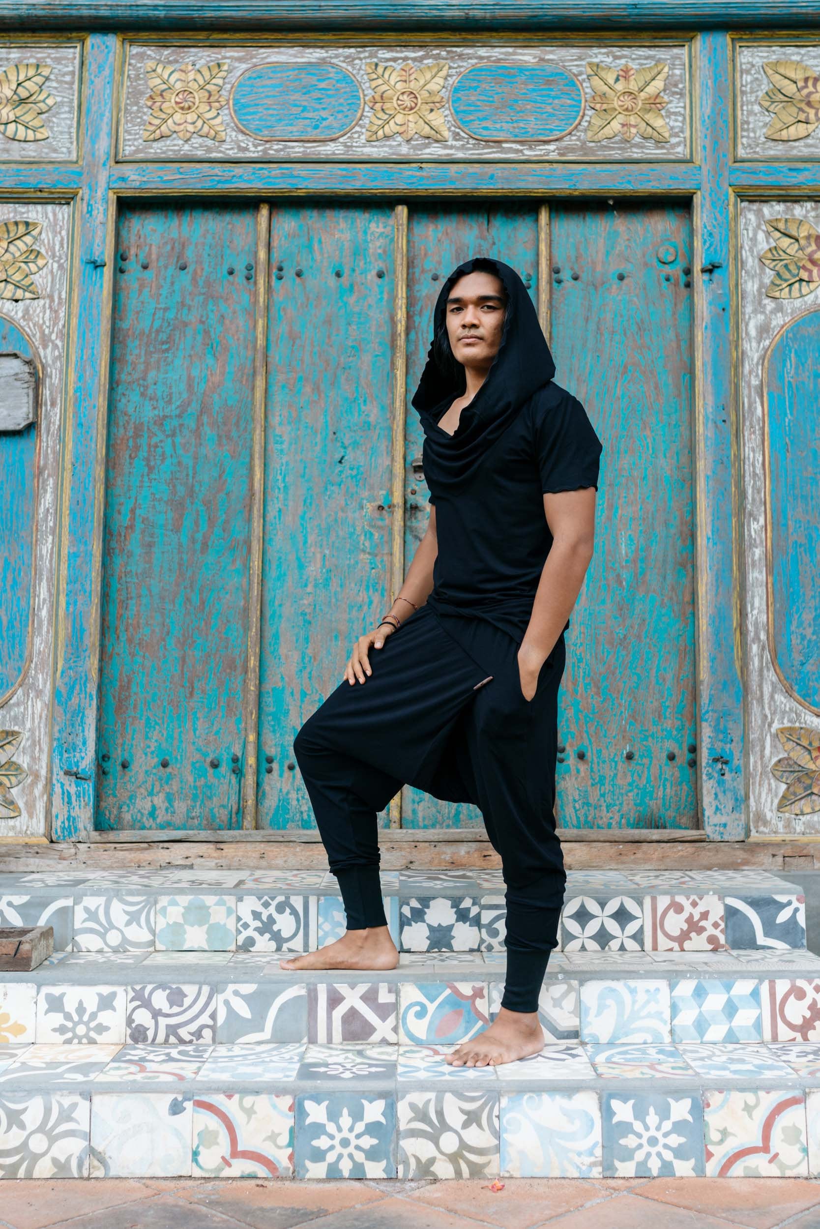 Bamboo Ninja Harem Pants • Soft Drop Crotch • Festival & Yoga - Etsy