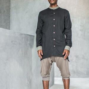 VALO Design Capris DUNE – Lightweight and comfortable harem-style drop-crotch shorts, offering a natural, airy feel that fits like a second skin—perfect for summer