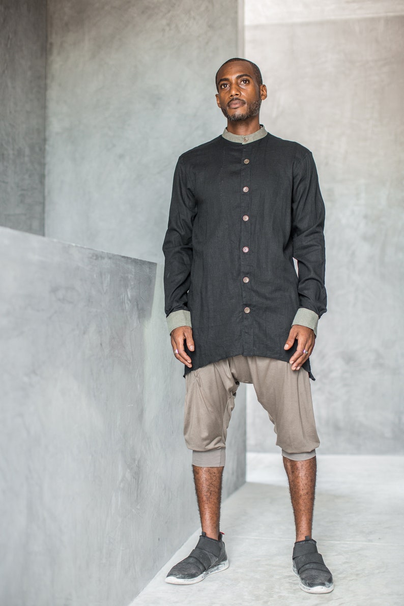 VALO Design Capris DUNE – Lightweight and comfortable harem-style drop-crotch shorts, offering a natural, airy feel that fits like a second skin—perfect for summer