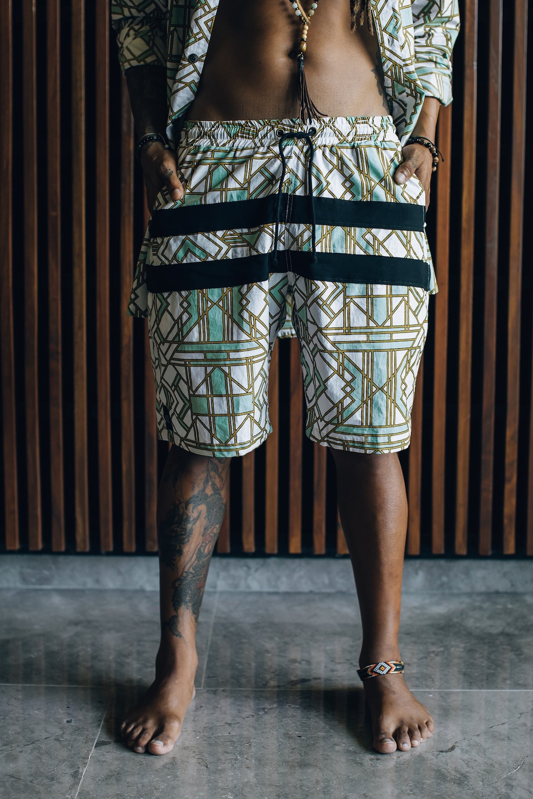 Men's Breathable Boho Shorts