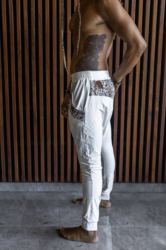 Harem Pants Men Festival & Yoga Outfit, Comfortable Bamboo