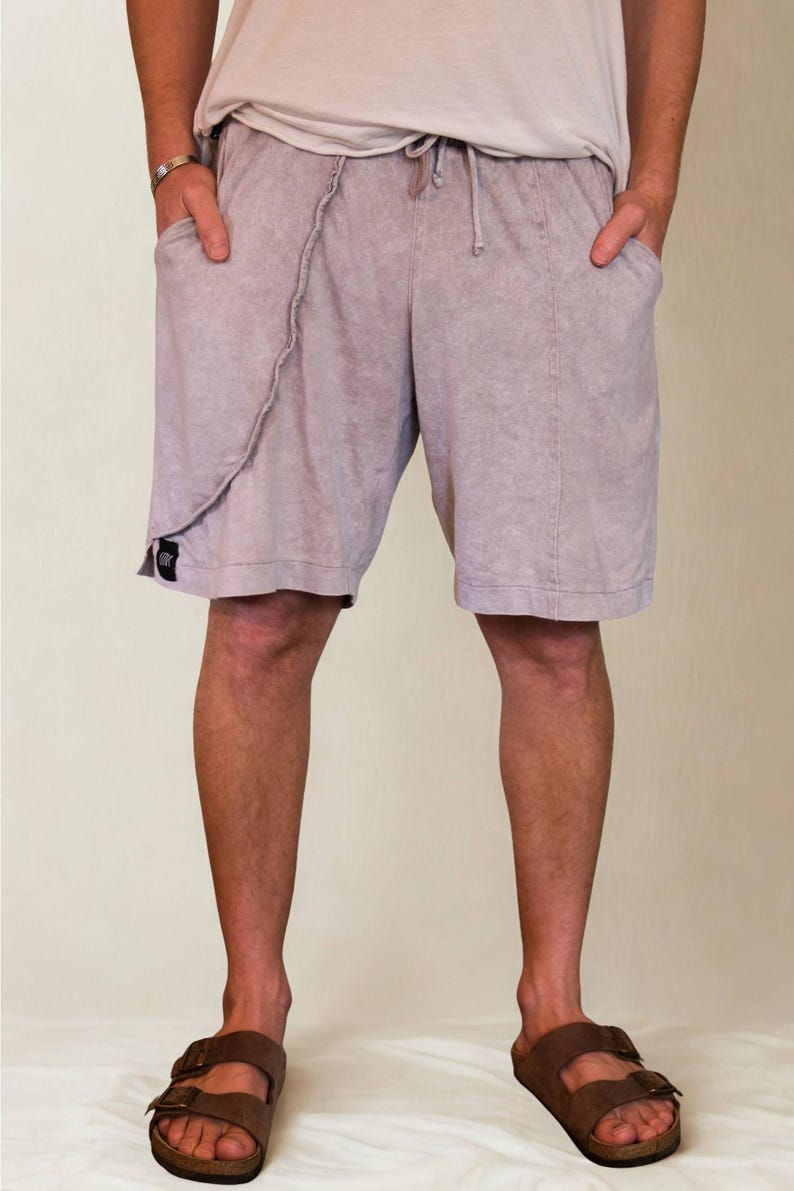 KELO Cotton Shorts: Bohemian Post-Apocalyptic Style image 9
