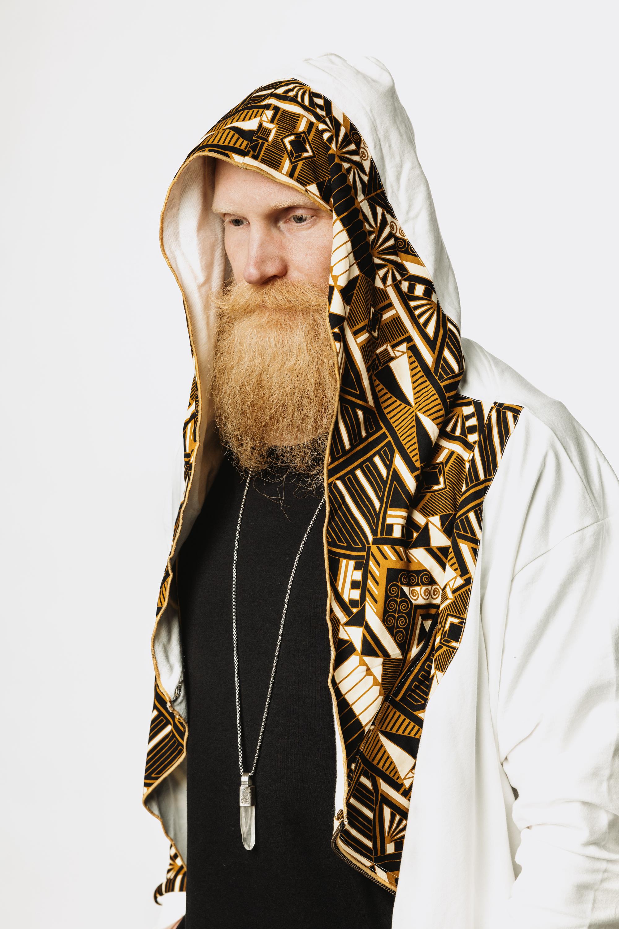 Tribal Jedi Hoodie for Festival Desert Wear Boho Style Tribal Jedi Hoodie for Festival Desert Wear Boho Style