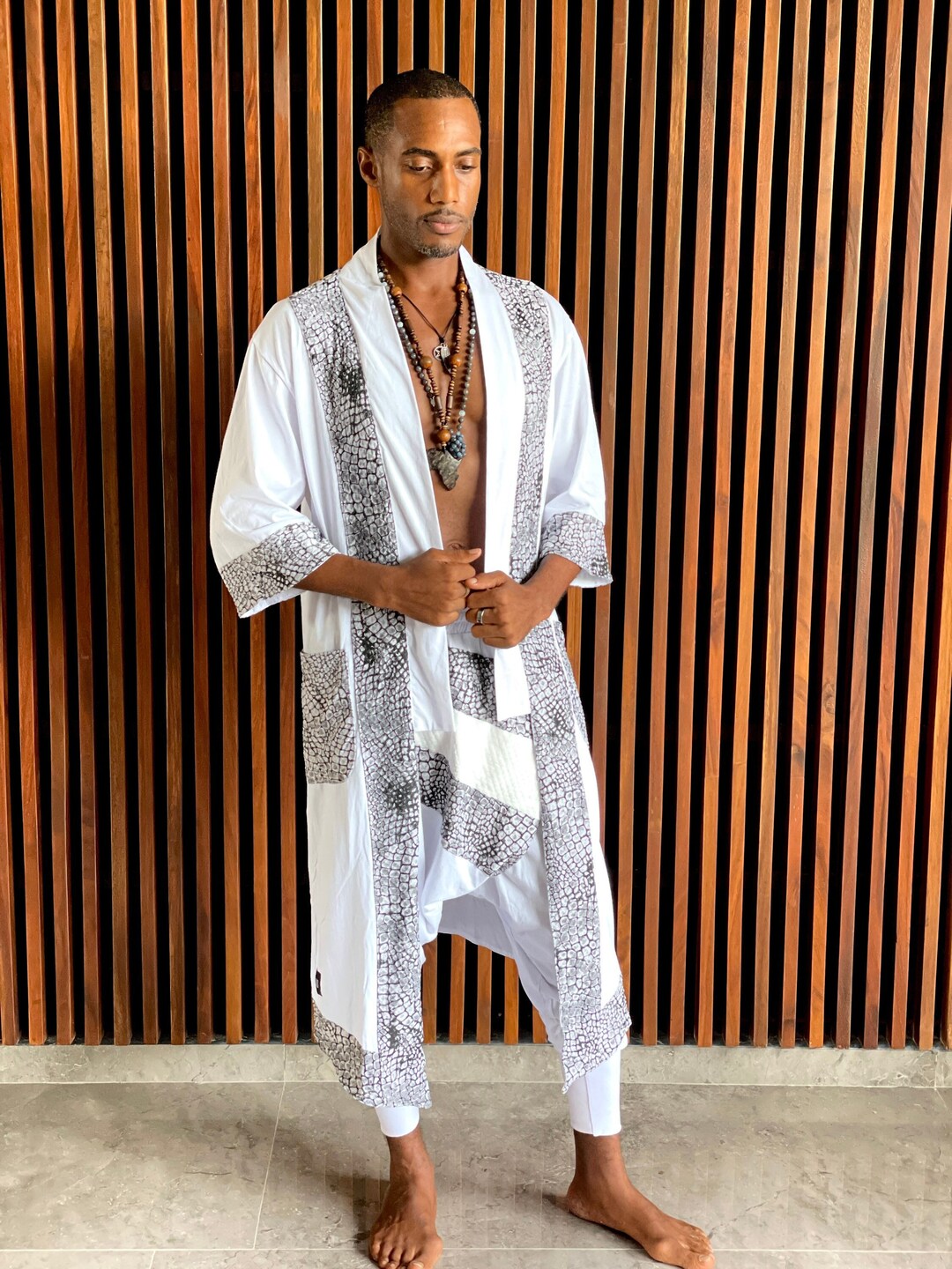 Samurai Kimono, Festival Outfit Men, Summer Kimono, Burner Clothing