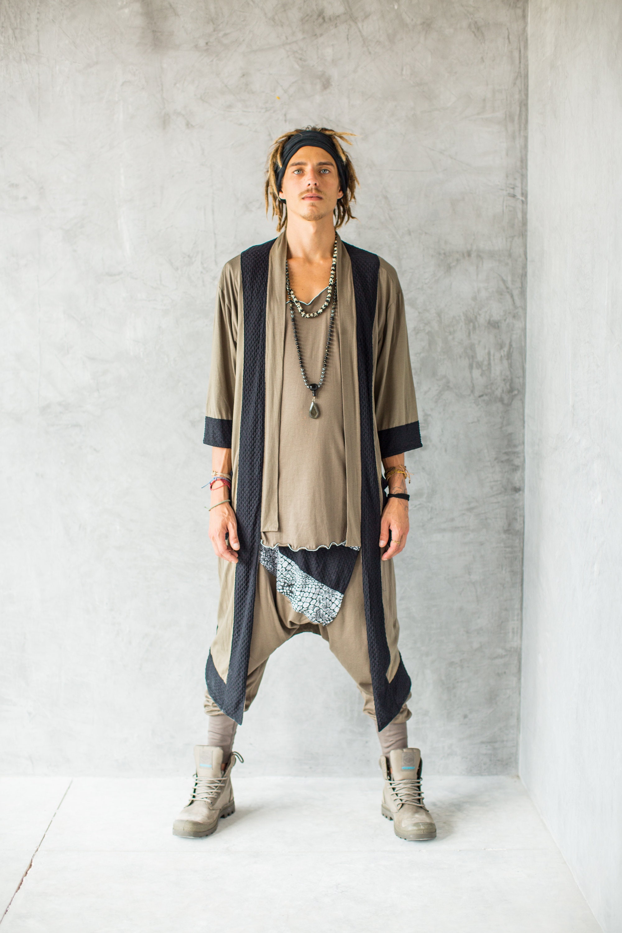 Harem Pants Men Samurai Pants Japanese Streetwear Mens - Etsy