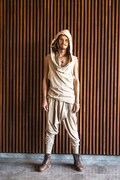 Sleeveless Hoodie - Boho Style Dystopian Fashion for Casual Wear and Festivals - Unique & Trendy Summer Outfit product logo