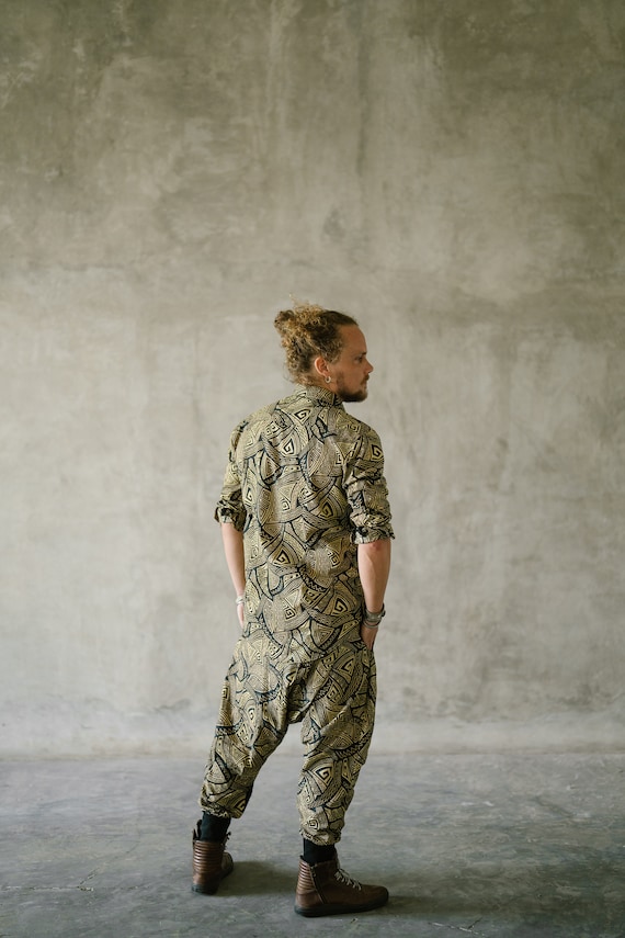 AMERI INDIVIDUAL GEOMETRIC PATTERN PANTS