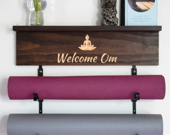 exercise mat holder