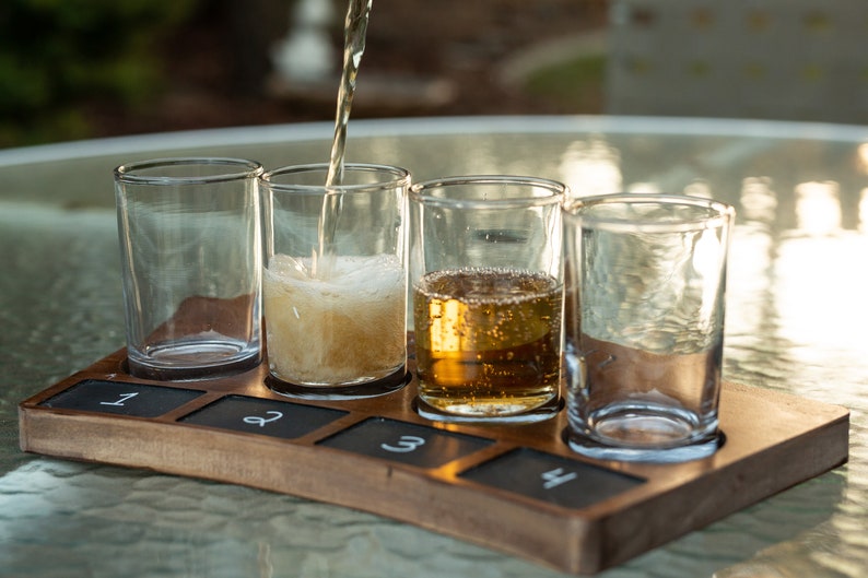Personalized Beer Flight Custom Tasting Tray Flight Paddle Etsy