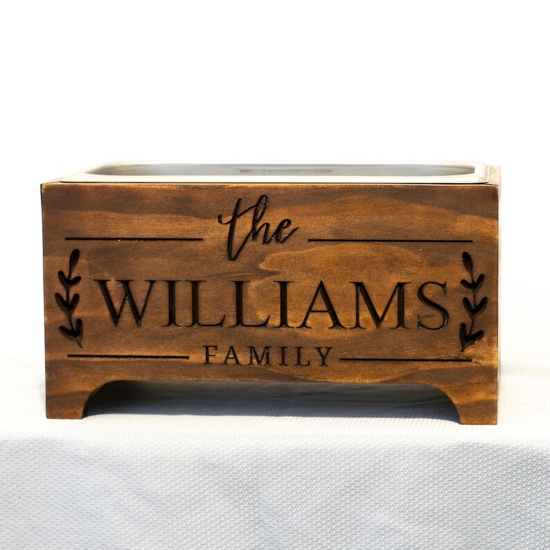 Wedding Gift Personalized Wine Chiller Rustic Wine Holder Etsy UK