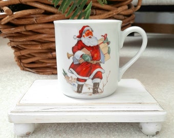 Schmidt Porcelana Christmas Santa Mug • Vintage Santa Mug • Coffee Cup • Christmas Mug • Santa Claus • Vintage Mug • Santa Mug • Christmas
