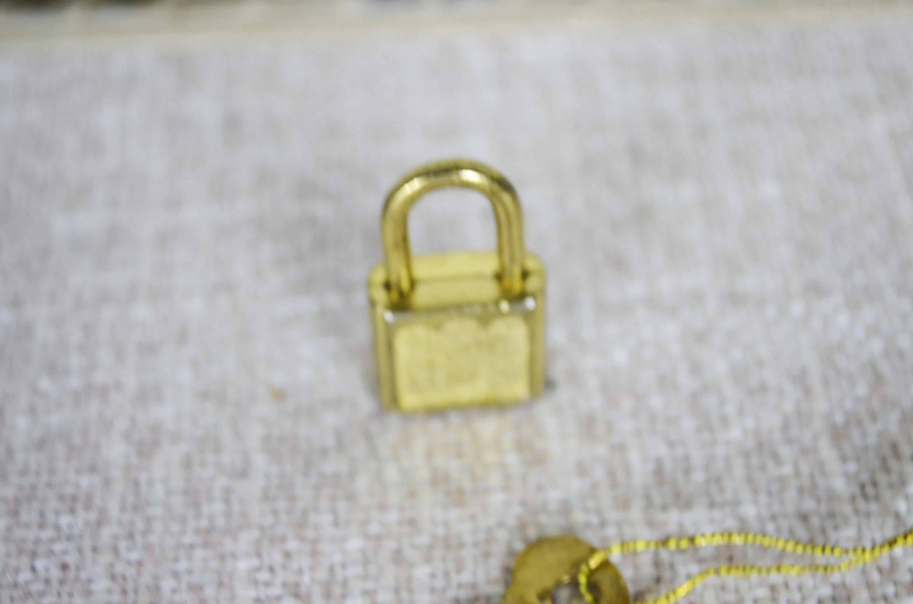 Vintage Small Lock with Keys Works Perfect Mini Small Lock Etsy