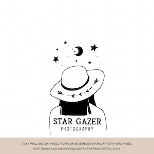 Boho Logo | Branding Kit | Magic Logo | Jewelry Logo | Fashion Logo | Minimalist Logo | Vintage Logo | Boutique Logo | Tarot Logo