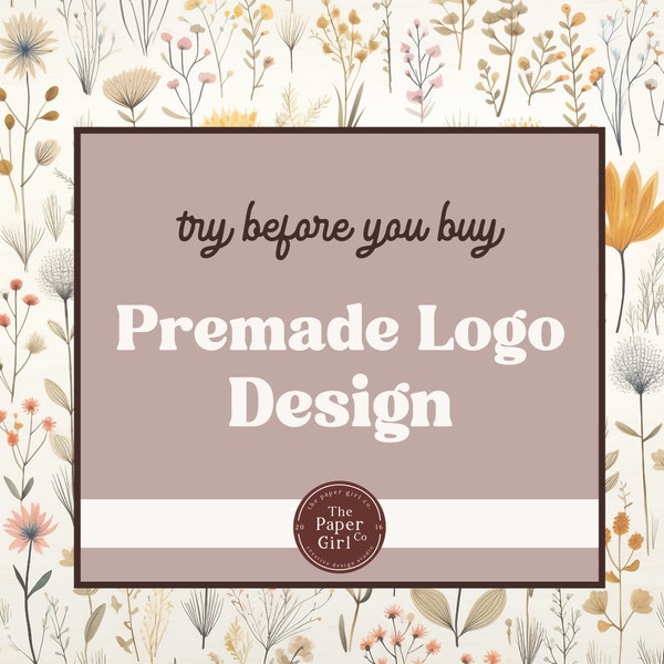 premade logo preview try before you buy add-on